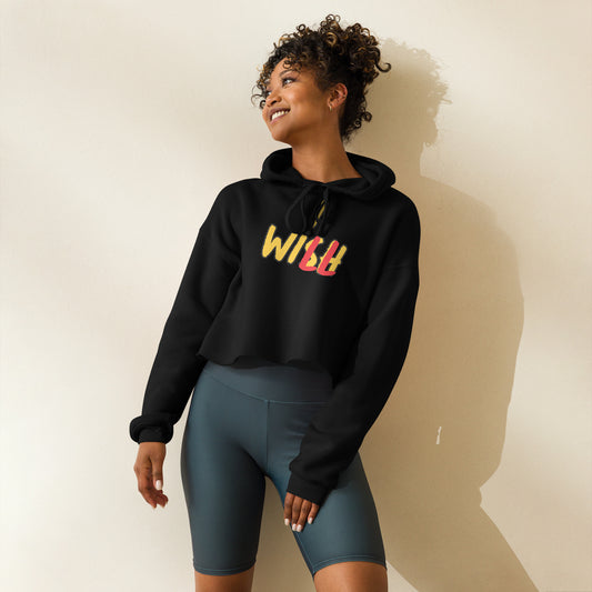 Wish to Will Crop Hoodie