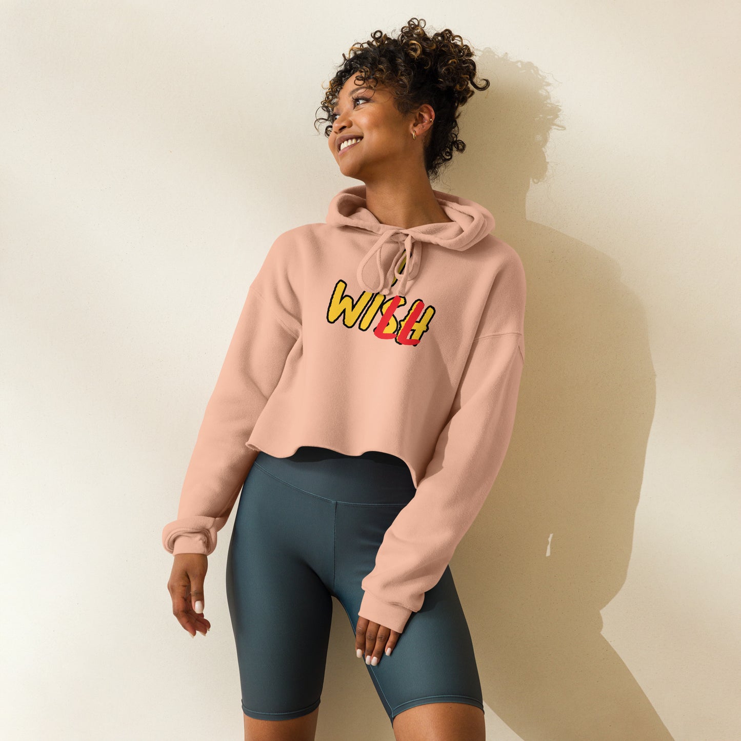 Wish to Will Crop Hoodie